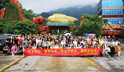 华企集团六周年合照